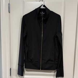 Kate Spade Elegant Black Bomber Jacket